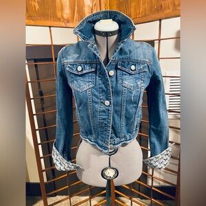 Aeropostale Trendy Blue Jean Jacket
